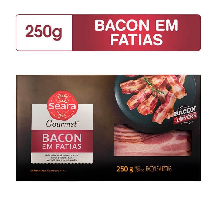Bacon Fatias Seara Gourmet 250g