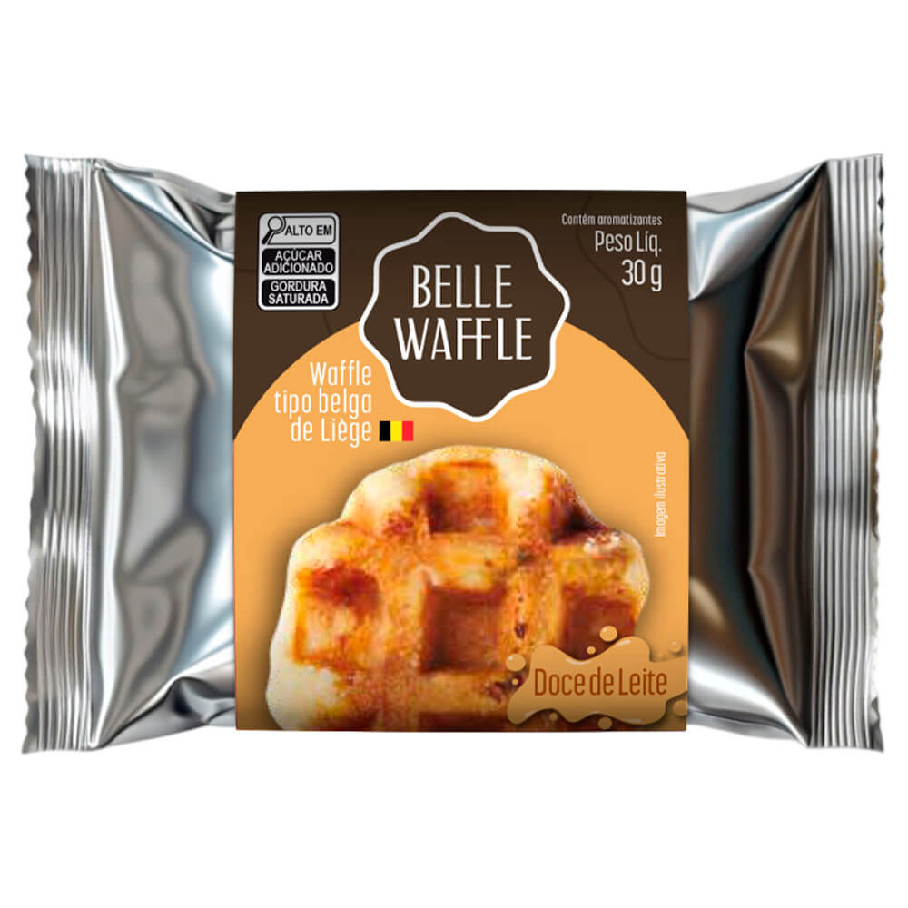 Waffle Belle Waffle de Doce de Leite 30g